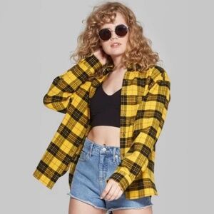 Wild fable oversized flannel